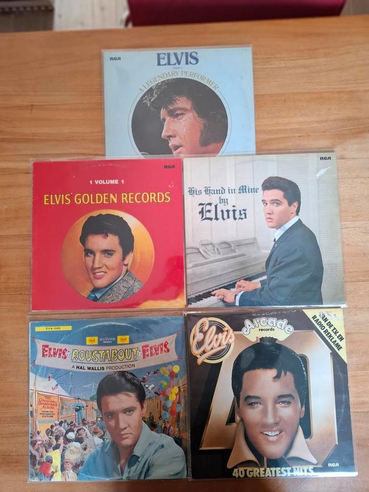 5 lp's Elvis Presley te koop, Cd's en Dvd's, Vinyl | Pop, Gebruikt, 12 inch, Ophalen of Verzenden