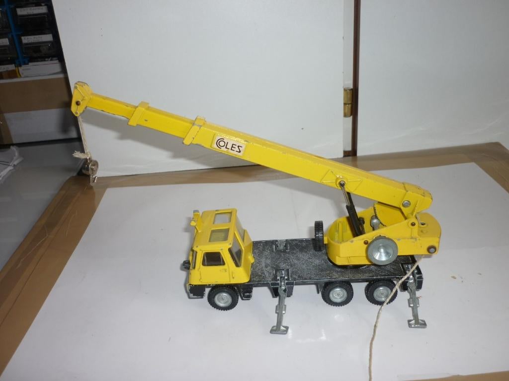 Dinky Toys Coles Hydra Truck Crane verdiend aandacht., Ophalen of Verzenden, Gebruikt, Overige typen, Dinky Toys