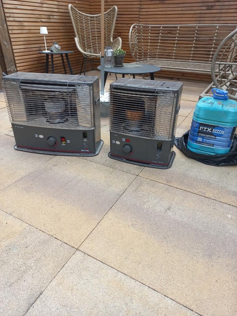 2 x petroleum kachel, Huis en Inrichting, Kachels, Ophalen of Verzenden, Overige brandstoffen, Petroleumkachel