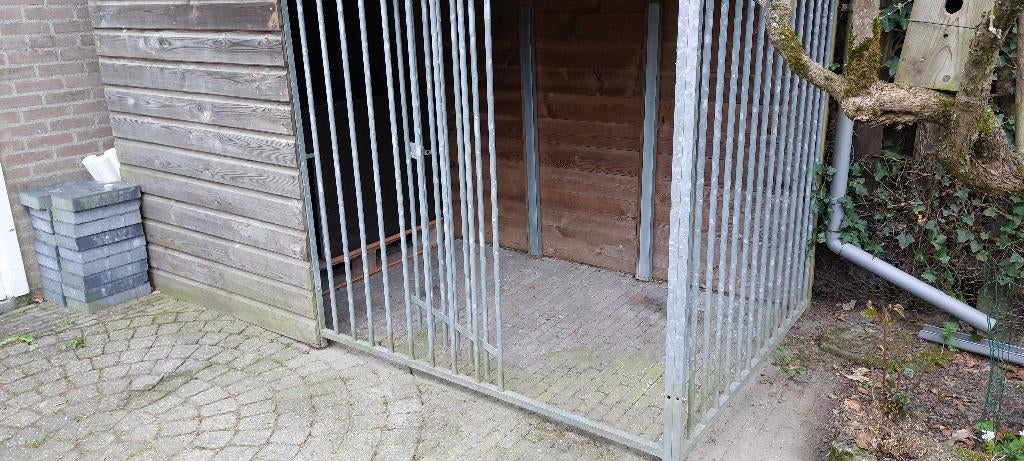 Hondenhok, Dieren en Toebehoren, Hondenhokken, Ophalen, Hondenkennel, 100 cm of meer, 110 cm of meer