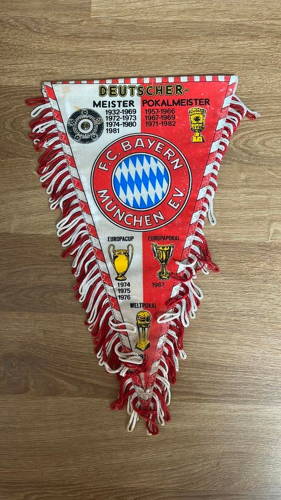 Vintage Vaantje FC Bayern München, Ophalen of Verzenden, Gebruikt, Buitenlandse clubs, Vaantje of Sjaal