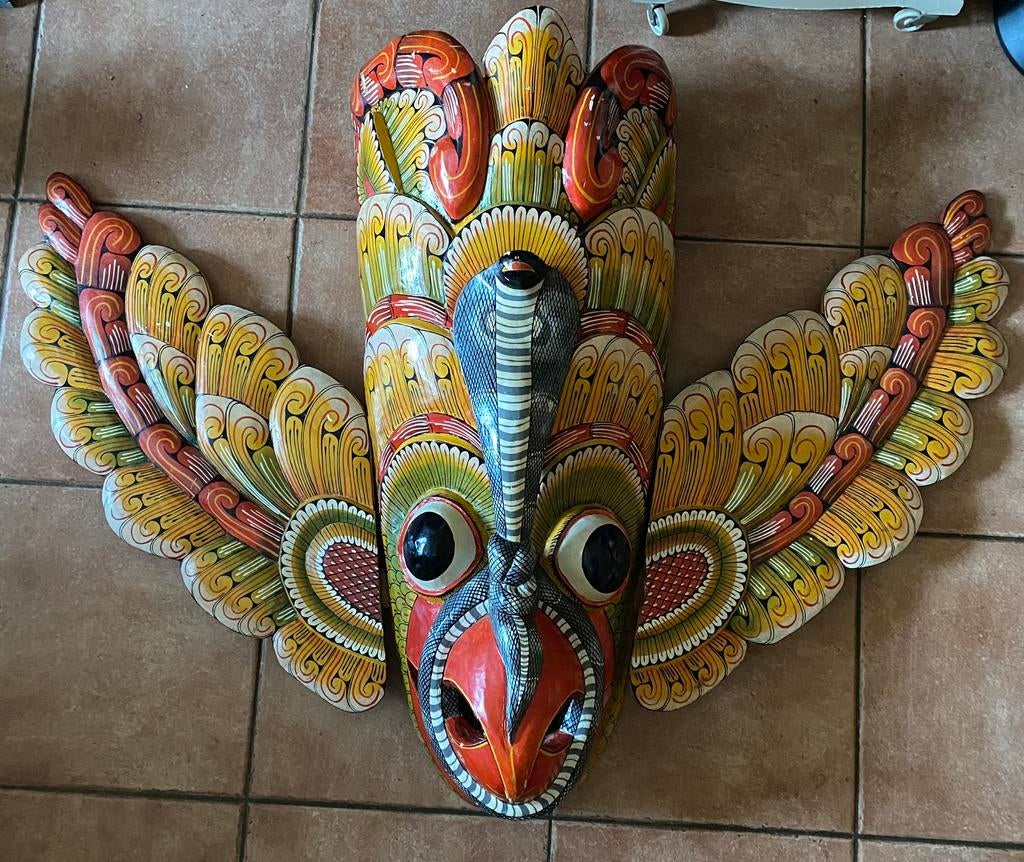 Vintage masker uit Sri Lanka XXL !, Ophalen of Verzenden