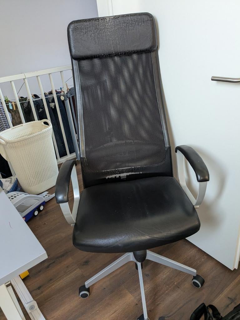 IKEA Bureaustoel, Ophalen, Gebruikt, Zwart