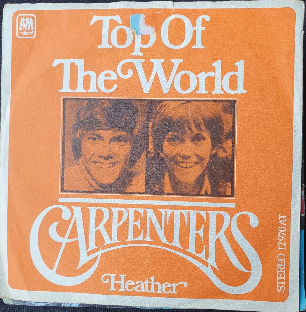 Carpenters - Top Of The World, Gebruikt, 7 inch, Single, 1970 - 1979