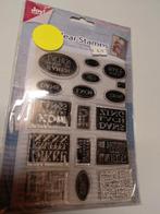 Stempel joy, Ophalen of Verzenden, Nieuw, Clearstamp