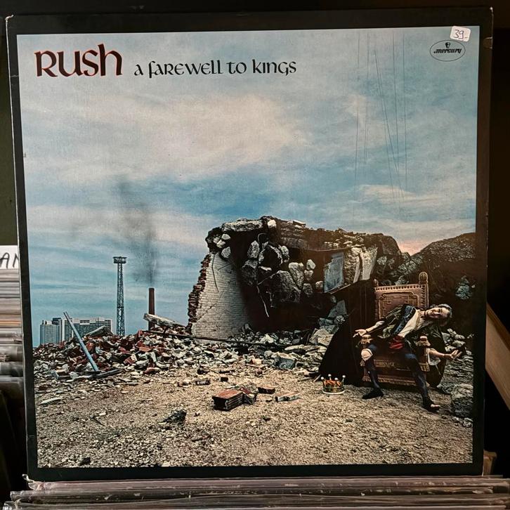 Rush - A Farewell to Kings LP (Progressive Rock), Cd's en Dvd's, Vinyl | Rock, Gebruikt, Progressive, 12 inch, Ophalen of Verzenden