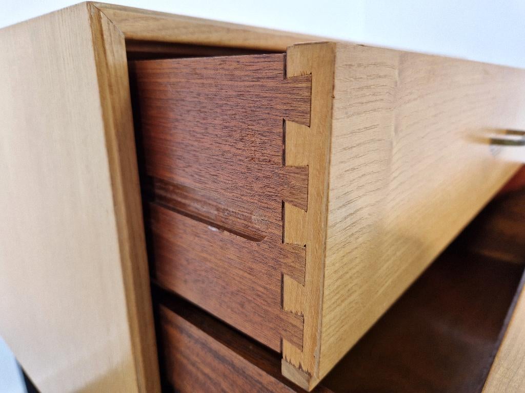 Vintage Kastje | Kempkes Meubelfabriek, Ophalen, Rechthoekig, Minder dan 50 cm, Minder dan 100 cm