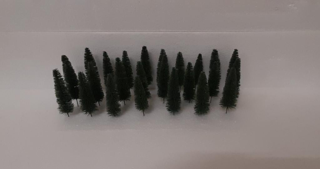 25 Grote Bomen N Spoor., Overige merken, Gelijkstroom, Nieuw, Natuur