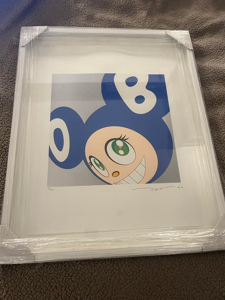 Takashi Murakami print ingelijst, Ophalen