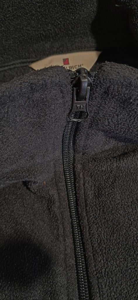 WOOLRICH 🌷  fleece vest ritssluiting mt L, Kleding | Dames, Truien en Vesten, Verzenden, Zwart, Maat 42/44 (L), Zo goed als nieuw