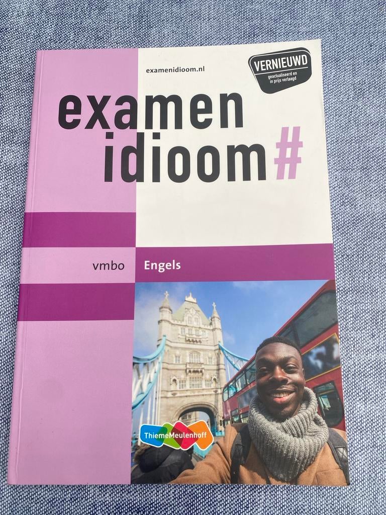 Examenidioom Engels VMBO, Boeken, Ophalen of Verzenden, Zo goed als nieuw, VMBO, Engels