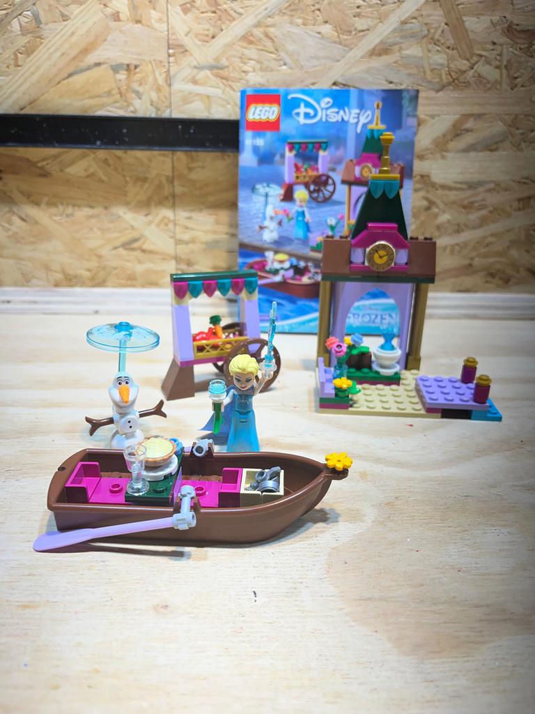 LEGO Disney Frozen Elsa's Marktavontuur (41155), Ophalen of Verzenden, Zo goed als nieuw, Overige merken
