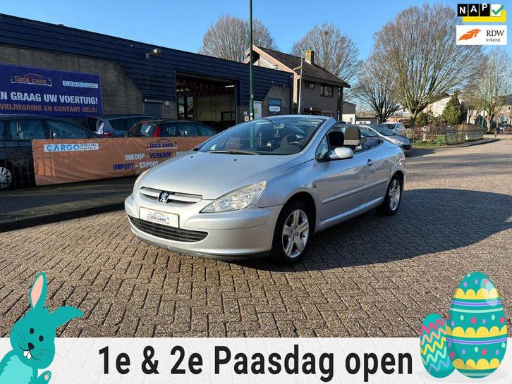 Peugeot 307 CC 2.0-16V Platinum NIEUWE APK!, Auto's, Peugeot, Bedrijf, Te koop, ABS, Airbags, Airconditioning, Boordcomputer, Centrale vergrendeling