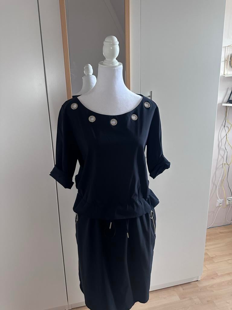 Jane Lushka Travel jurk maat L, Zwart, Maat 42/44 (L), Ophalen of Verzenden, Zo goed als nieuw