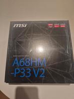 TK MSI A68HM-P33 V2, Computers en Software, Nieuw, DDR3, Ophalen of Verzenden, Micro-ATX