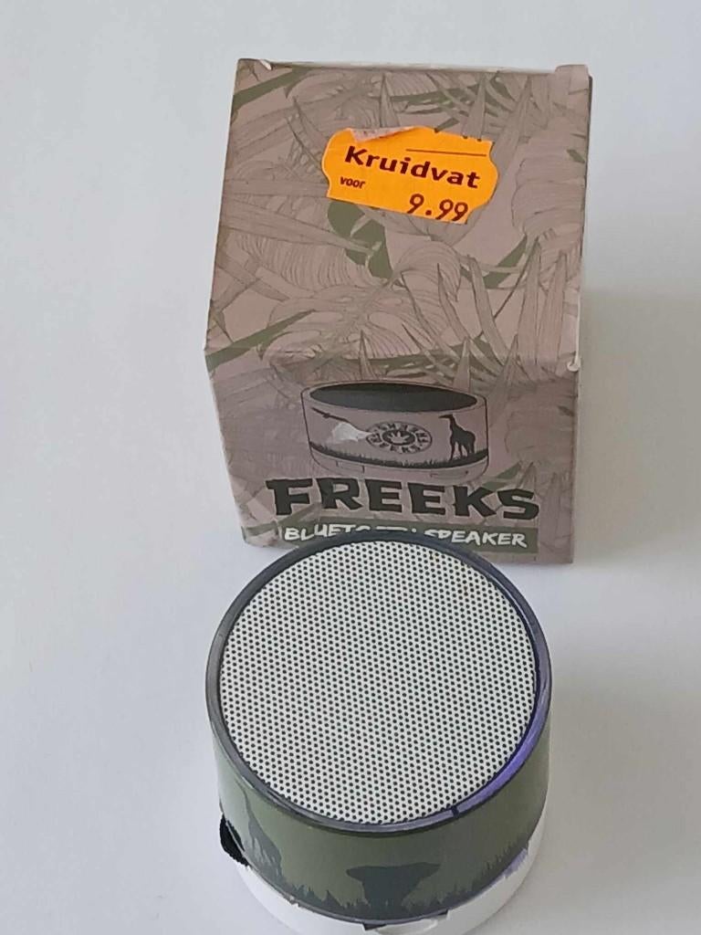 Freeks Bluetooth speaker, Audio, Tv en Foto, Luidsprekers, Overige merken, Overige typen, Nieuw, Ophalen of Verzenden
