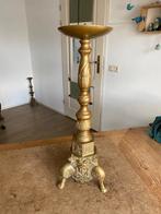 Unieke antieke messing Kerkkandelaar, Antiek en Kunst, Ophalen of Verzenden, Koper of Brons