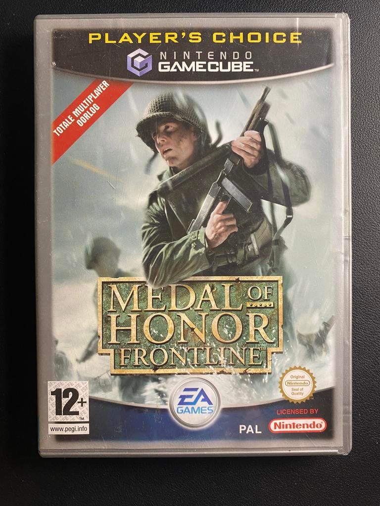 Medal of Honor Frontline - Nintendo Gamecube - CIB - PAL, Spelcomputers en Games, Games | Nintendo GameCube, 1 speler, Ophalen of Verzenden
