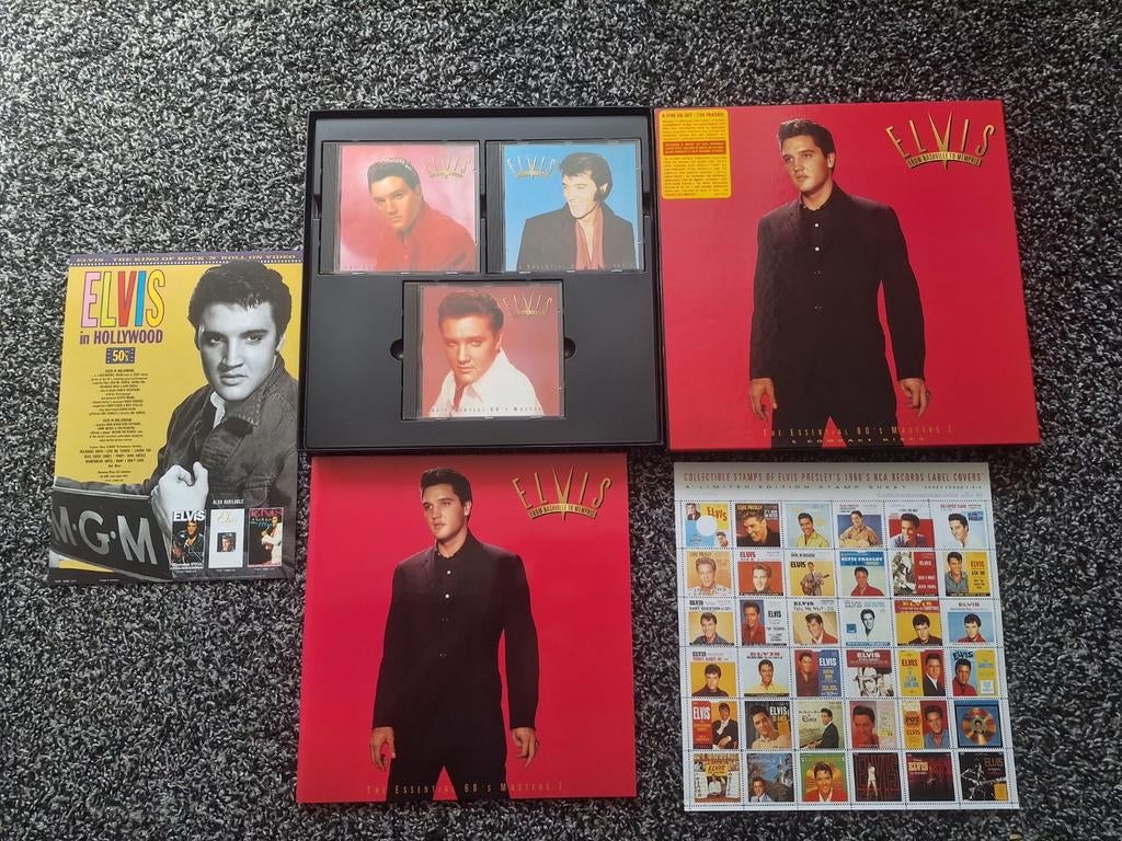 Elvis 60's masters 5 cd box, Verzenden, Zo goed als nieuw