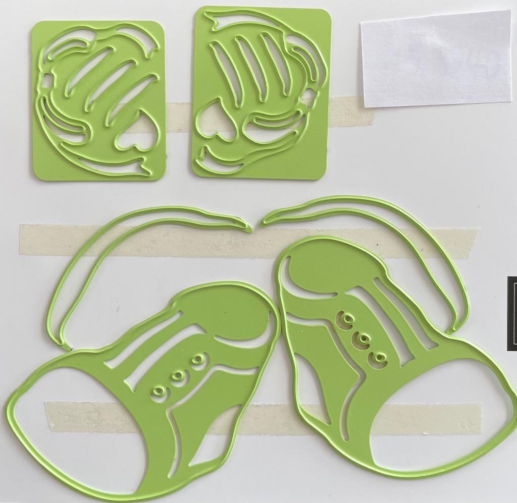 Nieuwe snijmallen babyschoentjes, Ophalen of Verzenden, Nieuw, Kind, Pons of Mal