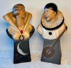 Vintage Retro  Pierrot en Pierette Beelden, Verzamelen, Beelden en Beeldjes, Ophalen of Verzenden, Gebruikt, Fantasy