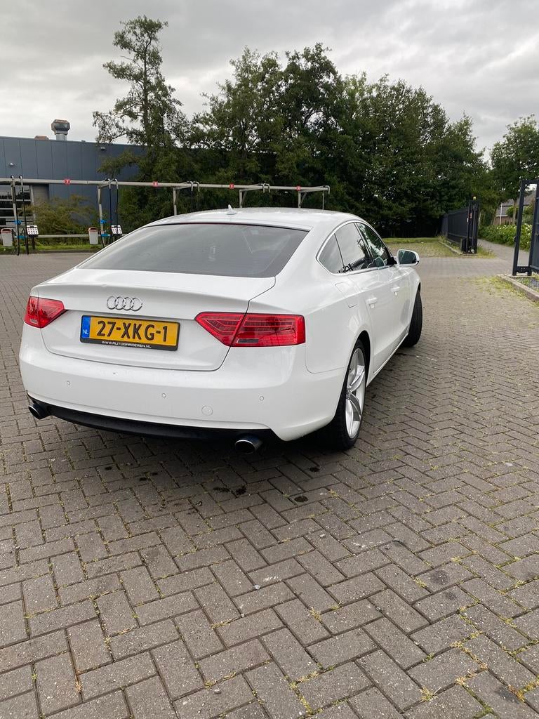Audi A5 1.8 Tfsi 125KW Sportback M-tr 2012 Wit, Auto's, 4 cilinders, 4 stoelen, Wit, Origineel Nederlands