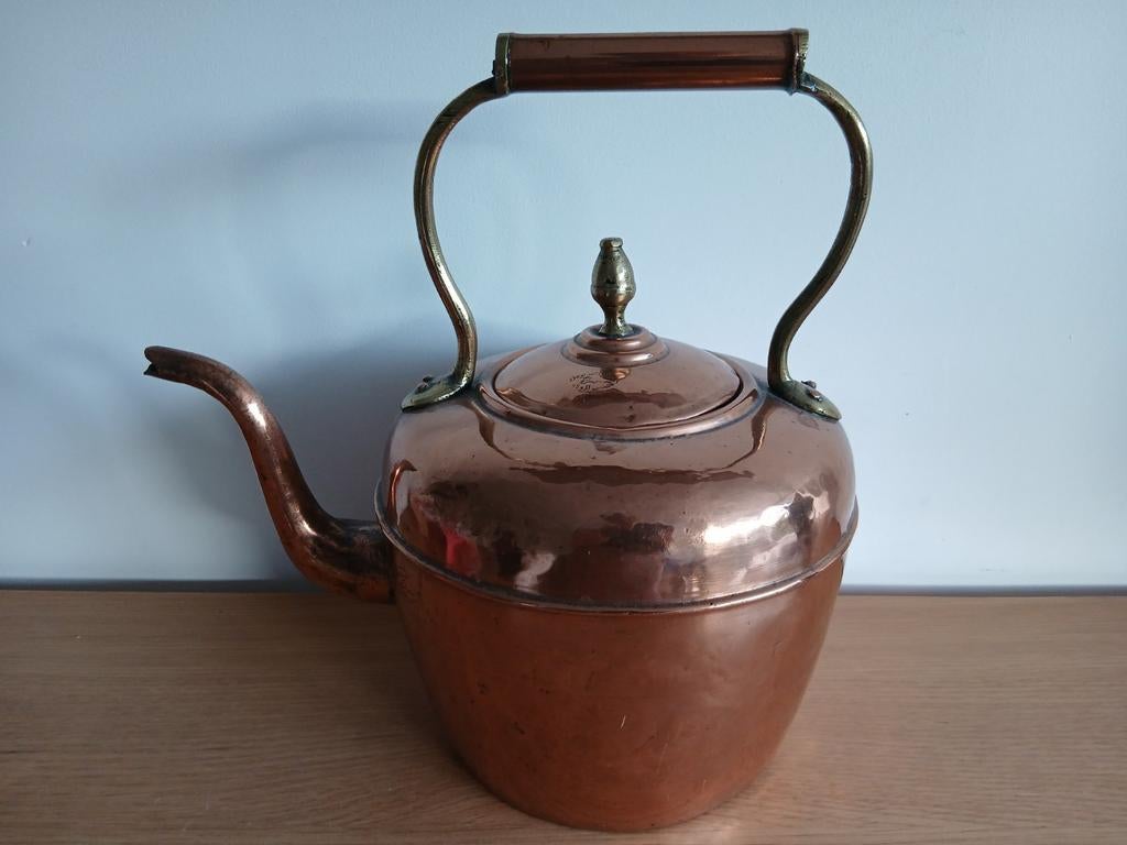 Koperen ketel, Antiek en Kunst, Ophalen, Koper