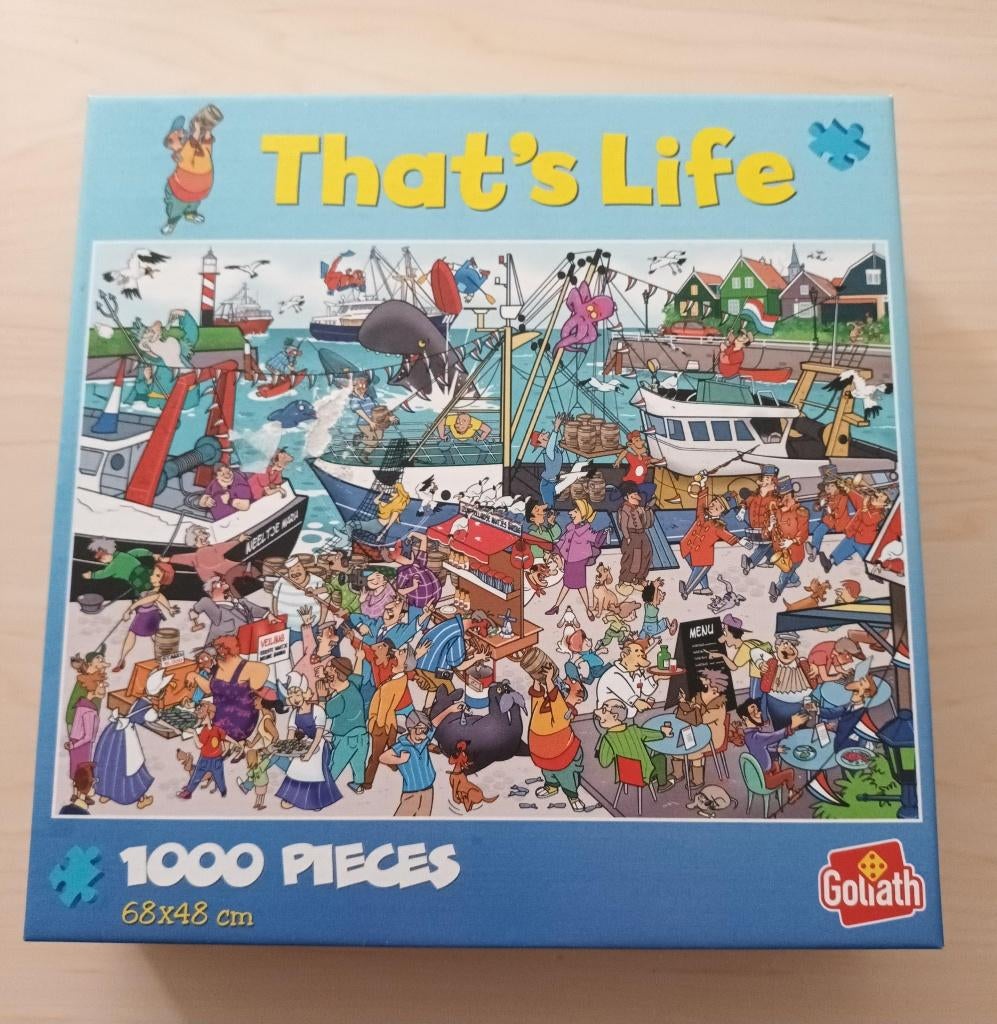 Puzzel That's Life Haring Dag, Ophalen of Verzenden, 500 t/m 1500 stukjes, Zo goed als nieuw, Legpuzzel