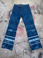 Jean Paul Gaultier tribale jeans, Ophalen of Verzenden, Zo goed als nieuw, Zwart, Lang