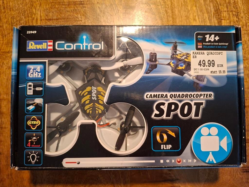 Revell drone/quadcopter, Elektro, RTF (Ready to Fly), Gebruikt, Quadcopter of Multicopter