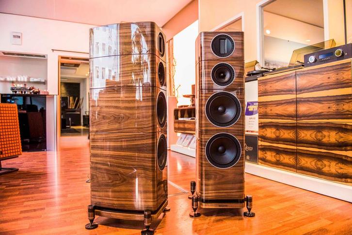 Wharfedale Elysian 4, Audio, Tv en Foto, Luidsprekers, Zo goed als nieuw, Front, Rear of Stereo speakers, 120 watt of meer, Overige merken