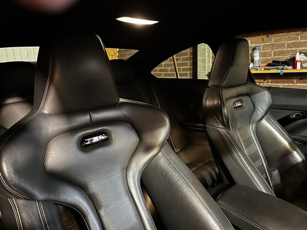 BMW M4 F82 Competition Leder Stoelen en Achterbank, Ophalen, Gebruikt, BMW