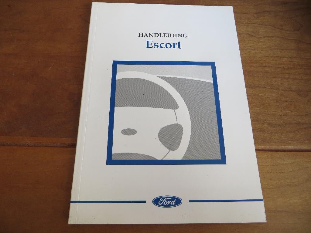 Instructieboek Ford Escort, Escort XR3i, Escort Cabio 1998, Ophalen of Verzenden