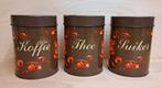 Voorraadblikken - thee koffie suiker, Ophalen of Verzenden, Gebruikt, Overige, Overige merken