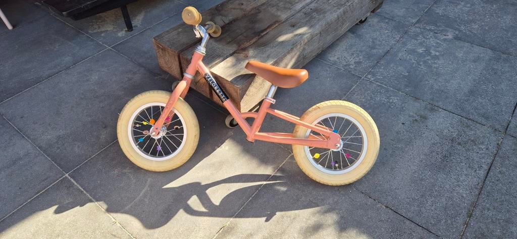 Veloretti mini loopfiets Blazing salmon, Ophalen, Gebruikt, Minder dan 16 inch, Veloretti