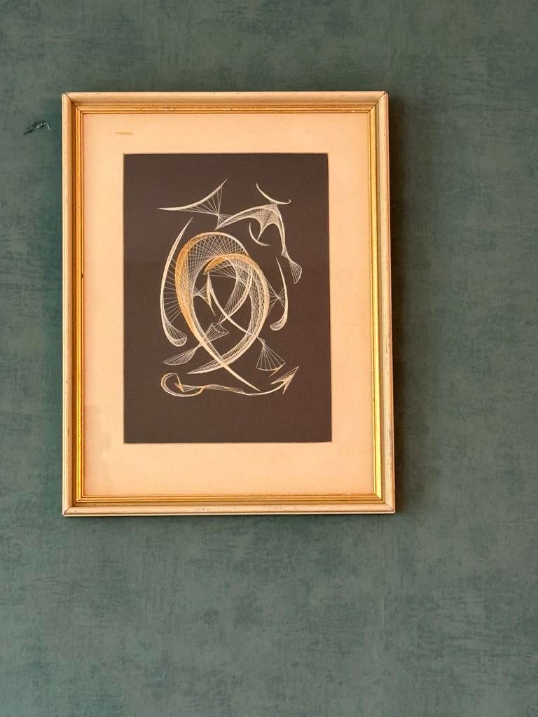 Vintage 'Mobiles' Draadkunst door Margaret Nicholls, Ophalen of Verzenden