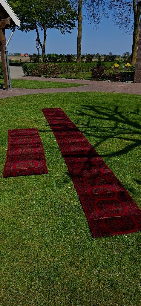Loper, Huis en Inrichting, Stoffering | Tapijten en Kleden, Ophalen, Gebruikt, Vintage, 200 cm of meer