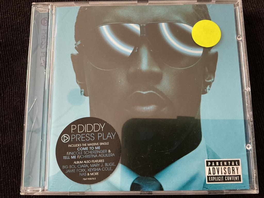 P.Diddy, Press play cd, Ophalen of Verzenden, Zo goed als nieuw