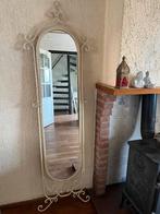 Vintage kantelbare ijzeren passpiegel, Ophalen, Gebruikt, 50 tot 75 cm, 150 tot 200 cm