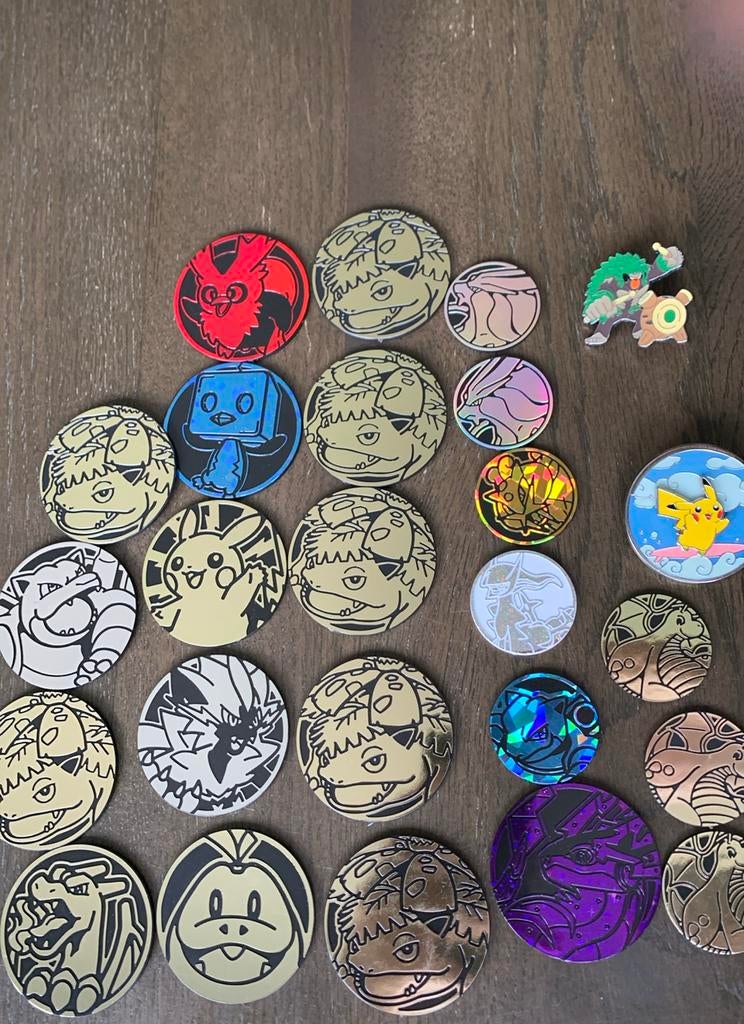 Pokemon coins en pins, Verzamelen, Flippo's, Ophalen, Losse flippo's