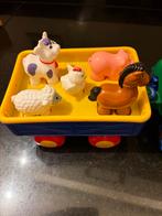 Boerderij tractor met dieren en geluid en licht, Ophalen of Verzenden, Gebruikt, Jongen of Meisje