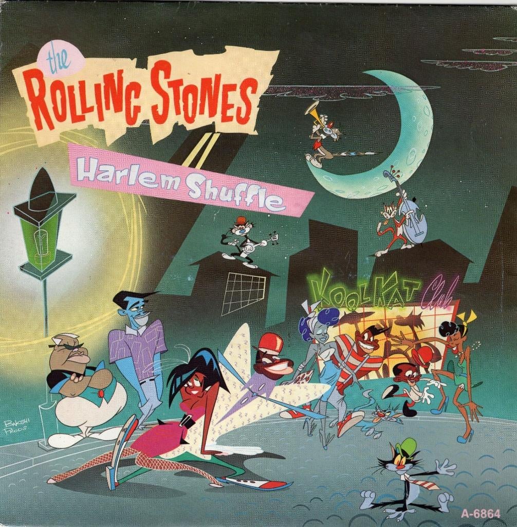 ROLLING STONES  -  Harlem shuffle, Cd's en Dvd's, Vinyl Singles, Gebruikt, 7 inch, Single, Ophalen of Verzenden