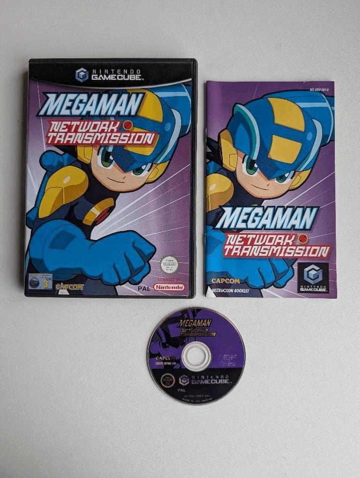 Megaman network transmission NGC, Spelcomputers en Games, Games | Nintendo Game Boy, Zo goed als nieuw, Racen en Vliegen, 1 speler