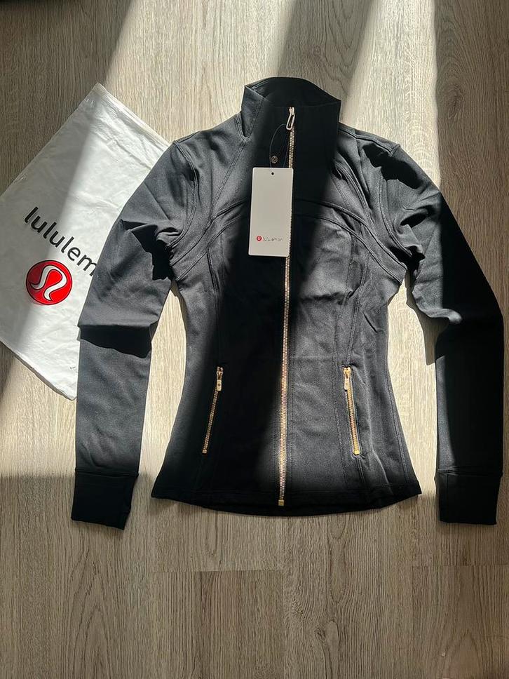 Lululemon Define Jacket Zwart – M – Slim Effect, Kleding | Dames, Sportkleding, Nieuw, Fitness of Aerobics, Maat 38/40 (M), Zwart