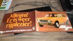 Folder  AUSTIN  ALLEGRO  1100, Verzenden, Gelezen, Overige merken