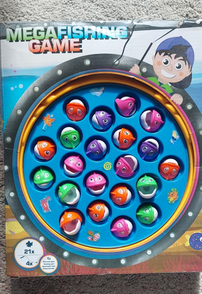 Mega Fishing Game - Leuk Visspeelgoed voor Kinderen, Kinderen en Baby's, Speelgoed | Overig, Gebruikt, Jongen of Meisje, Ophalen