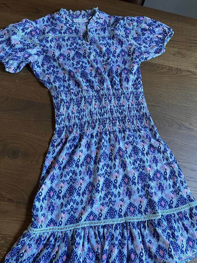 Super mooie fleurige jurk, Kinderen en Baby's, Kinderkleding | Maat 164, Ophalen of Verzenden, Zo goed als nieuw