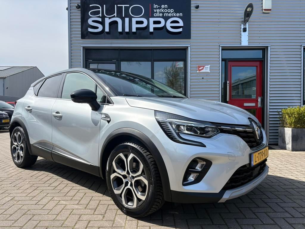 Renault Captur 1.0 TCe 100 Bi-Fuel Intens -LPG G3-GROOT NAVI, Auto's, Voorwielaandrijving, Stof, Gebruikt, Origineel Nederlands