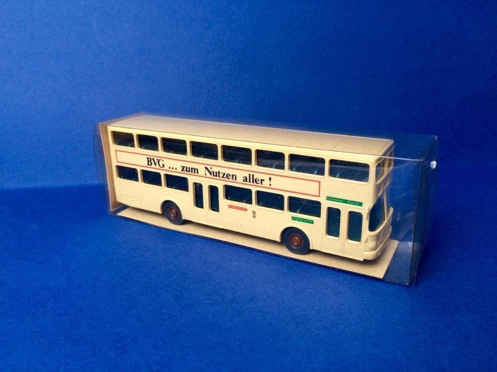 wiking	730	MAN SD200 BERLIN BUS	1/87 h0, Hobby en Vrije tijd, Modelauto's | 1:87, Ophalen of Verzenden, Nieuw, Bus of Vrachtwagen
