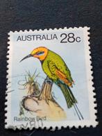 Australische postzegel: Rainbow Bird (28c), Ophalen of Verzenden, Gestempeld